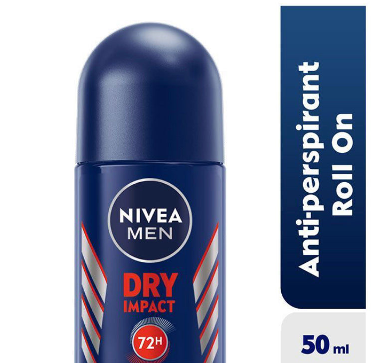 NIVEA Men Dry Impact Anti-perspirant Roll On - 50ml