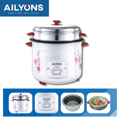 Share this product    Official Store AILYONS RCX-22B01 Deluxe 2.2L Automatic Electric Rice Cooker 3 in 1 - White