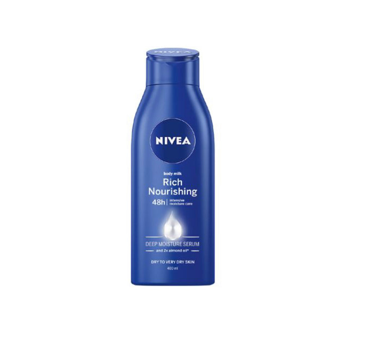 NIVEA Rich Nourishing Deep Moisture Serum Body Milk - 400ml
