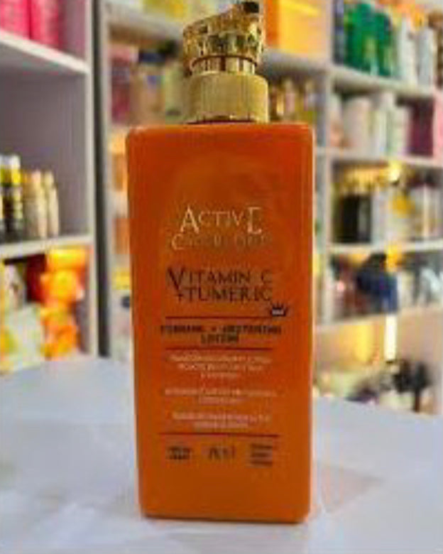 Active Caviar Drip Vitamin C + Tumeric Firming & Whitening Body Lotion 444ml