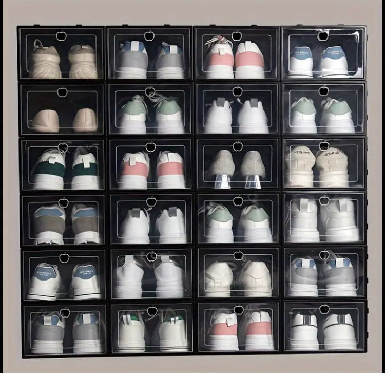 Multi-functional detachable transparent shoe box - Minimalist Storage