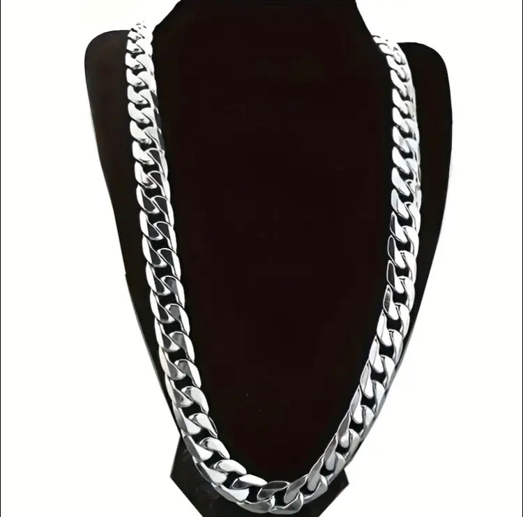 New Fashionable Couple Simple Necklace for Men and Women with Glossy Cross