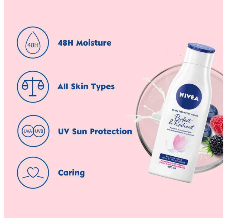 NIVEA Body Lotion - Perfect & Radiant - 250ml