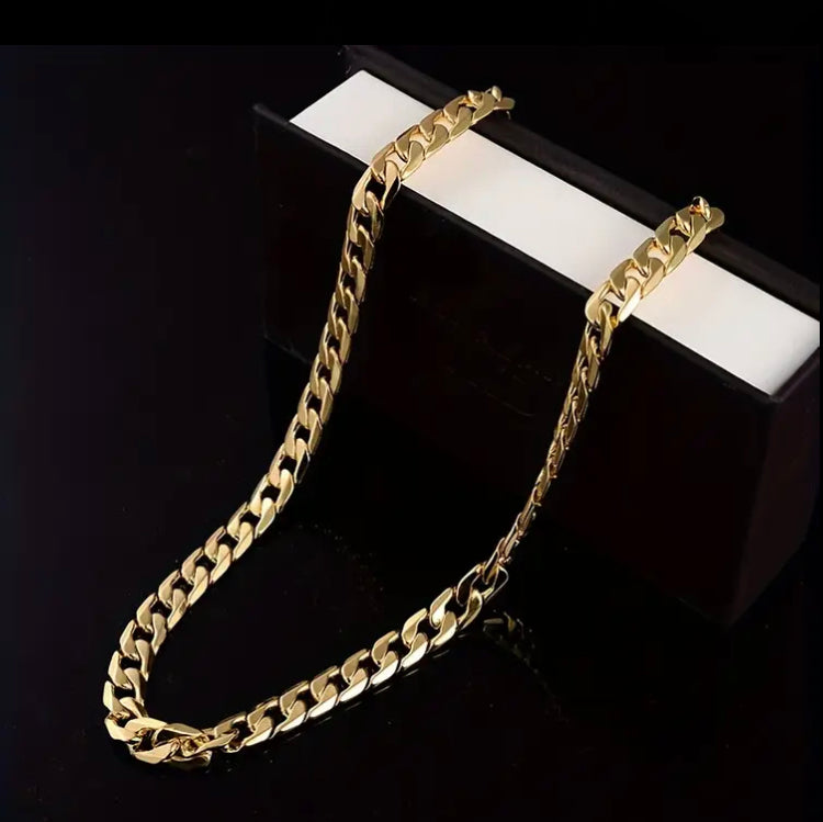 Fashion Men's Personality Hip Hop Chain Figaro Necklace Cuban Necklace