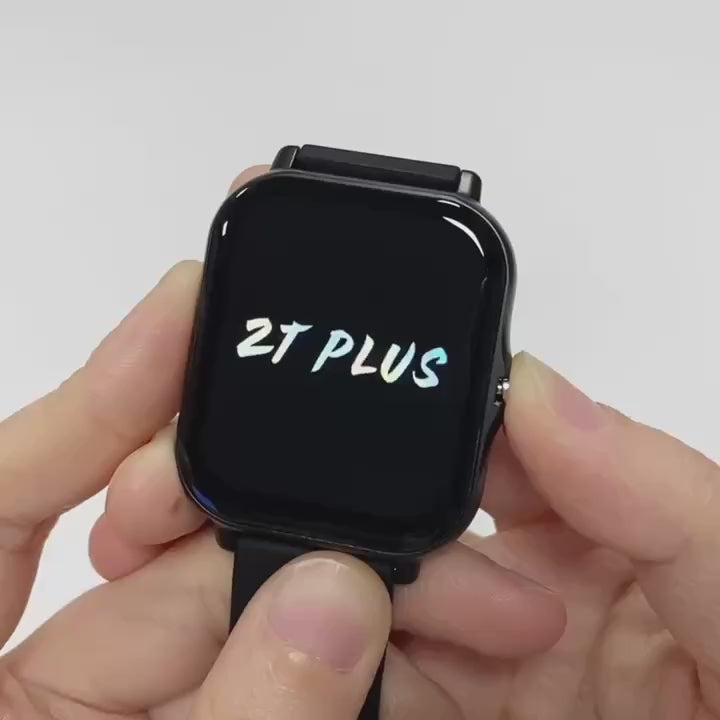 1.83-inch full touch screen silicone strap smart sports watch