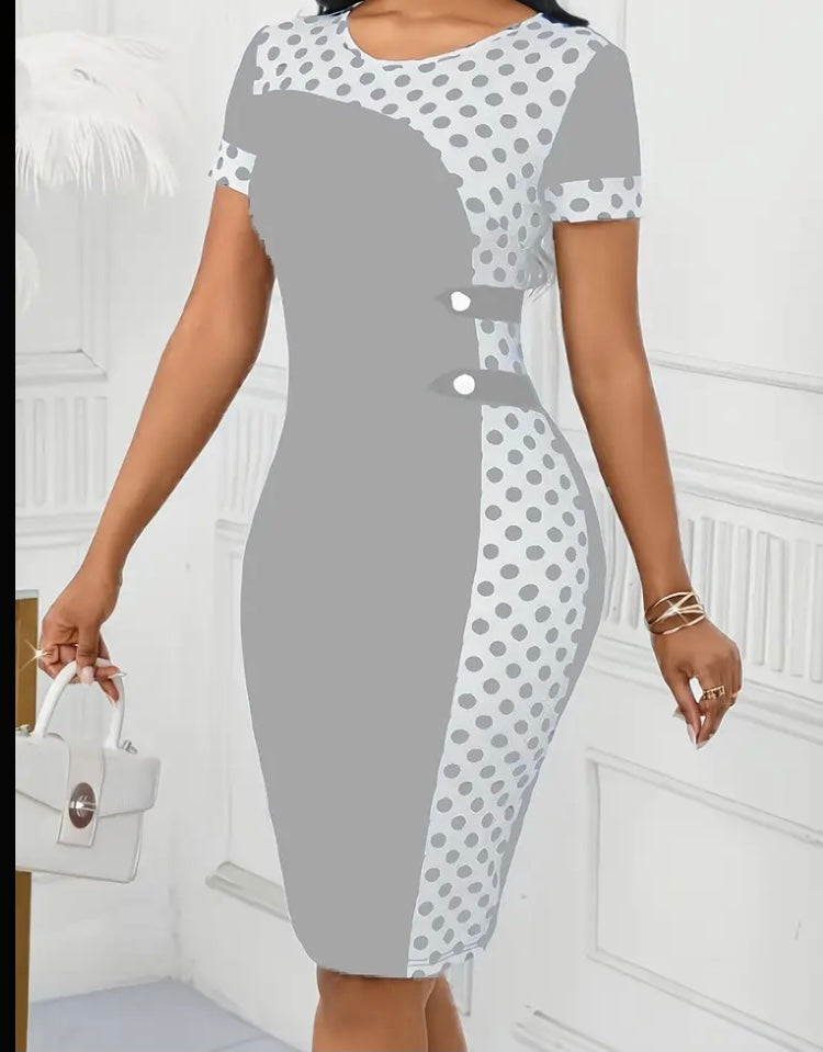 Women'S Elegant Office to Party Dress - Stretchy Bodycon Pencil Skirt, Formal & Casual Outfits - Easy-Care Chic Work Evening Attire, Seasonal Fashion, Sophisticated Style, Durable Material, Fashion Lovers, Work Attire, Highquality Fabric, Adult Clothing